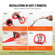 VEVOR Golf Chipping Net, Pop Up Golf Practice Net, Portable Indoor Outdoor Home Golf Hitting Aid Net with Target and Carry Bag, for Backyard Driving Training Swing, Gift for Men, Golf Lover, Red