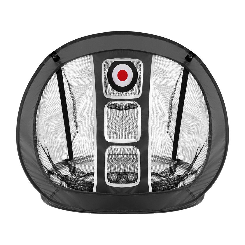 VEVOR Golf Chipping Net, Pop Up Golf Practice Net, Portable Indoor Outdoor Home Golf Hitting Aid Net with Target/Mat/Balls/Tee/Carry Bag, for Backyard Driving Training Swing, Gift for Men, Black