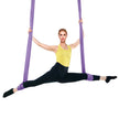 VEVOR Aerial Yoga Hammock & Swing, 4.4 Yards, Yoga Starter Kit with 100gsm Nylon Fabric, Full Rigging Hardware and Easy Set-up Guide, Antigravity Flying for All Levels Fitness Bodybuilding, Purple