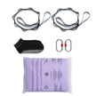 VEVOR Aerial Yoga Hammock & Swing, 4.4 Yards, Yoga Starter Kit with 100gsm Nylon Fabric, Full Rigging Hardware and Easy Set-up Guide, Antigravity Flying for All Levels Fitness Bodybuilding, Purple