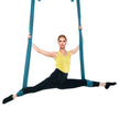 VEVOR Aerial Yoga Hammock & Swing, 5.5 Yards, Aerial Yoga Starter Kit with 100gsm Nylon Fabric, Full Rigging Hardware & Easy Set-up Guide, Antigravity Flying for All Levels Fitness Bodybuilding, Green