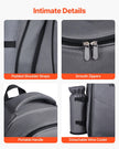 VEVOR Beach Picnic Backpack Bag for 2 Person with Cooler Compartment Grey