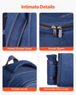 VEVOR Beach Picnic Backpack Bag for 2 Person with Cooler Compartment Navy Blue