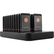 VEVOR Restaurant Pager System, Wireless 400m Long Range Lineup Waiting Queue Signal, Guest Customer Calling Beepers with Vibration & Flashing, 20 Buzzers for Food Truck, Church, Nursery, Hospital