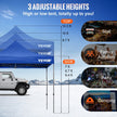 VEVOR 10x10 Pop Up Canopy Tent, Outdoor Canopy with Removable Sidewalls and Wheeled Bag, Instant Portable Shelter, UV-Resistant Waterproof Gazebo Patio Tents for Parties, Camping, Commercial, Blue