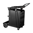 VEVOR Welding Cart 2 Drawers Welder Cart Heavy Duty with Lockable Cabinet 350LBS