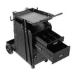 VEVOR Welding Cart 2 Drawers Welder Cart Heavy Duty with Lockable Cabinet 350LBS