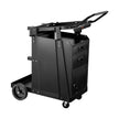 VEVOR Welding Cart 2 Drawers Welder Cart Heavy Duty with Lockable Cabinet 350LBS