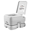 VEVOR Portable Toilet, Travel Camping Toilet, 3.2 Gal Commode Potty, Outdoor Portable Toilet, Indoor Portable Toilet, RV Toilet Flush, Boat Toilet, Leak-Proof Commode, Pressure Flush Toilet, Lightweight Travel Potty