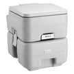 VEVOR Portable Toilet Flush Travel Camping 5.3 Gal Commode Potty with Carry Bag
