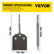 VEVOR SDS Plus Floor Scraper, 3.9