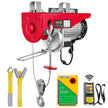 VEVOR Electric Hoist, 2200 lbs Lifting Capacity, 1600W 110V Electric Steel Wire Winch with Wireless Remote Control, 40ft Single Cable Lifting Height & Pure Copper Motor, for Garage Warehouse Factory