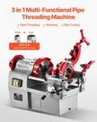 VEVOR Electric Pipe Threader Machine 750W Threading Machine for 1/2