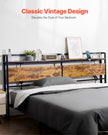 VEVOR Headboard for King Size Bed Head Board with Shelf and Charging Station