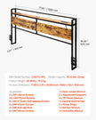 VEVOR Headboard for King Size Bed Head Board with Shelf and Charging Station