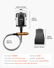 VEVOR Flex Shaft Grinder 1200W 30000RPM with Foot Pedal & 31PCS Accessories