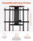 VEVOR Motorized TV Wall Mount, 32-65 in Electric Fireplace TV Wall Mount Black