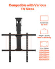VEVOR Motorized Ceiling TV Mount Electric Flip Down TV Mount for 32-65 in Screen