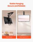 VEVOR Motorized Ceiling TV Mount Electric Flip Down TV Mount for 32-65 in Screen