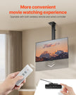 VEVOR Motorized Ceiling TV Mount 32-55 in Screen Electric Adjustable TV Mount