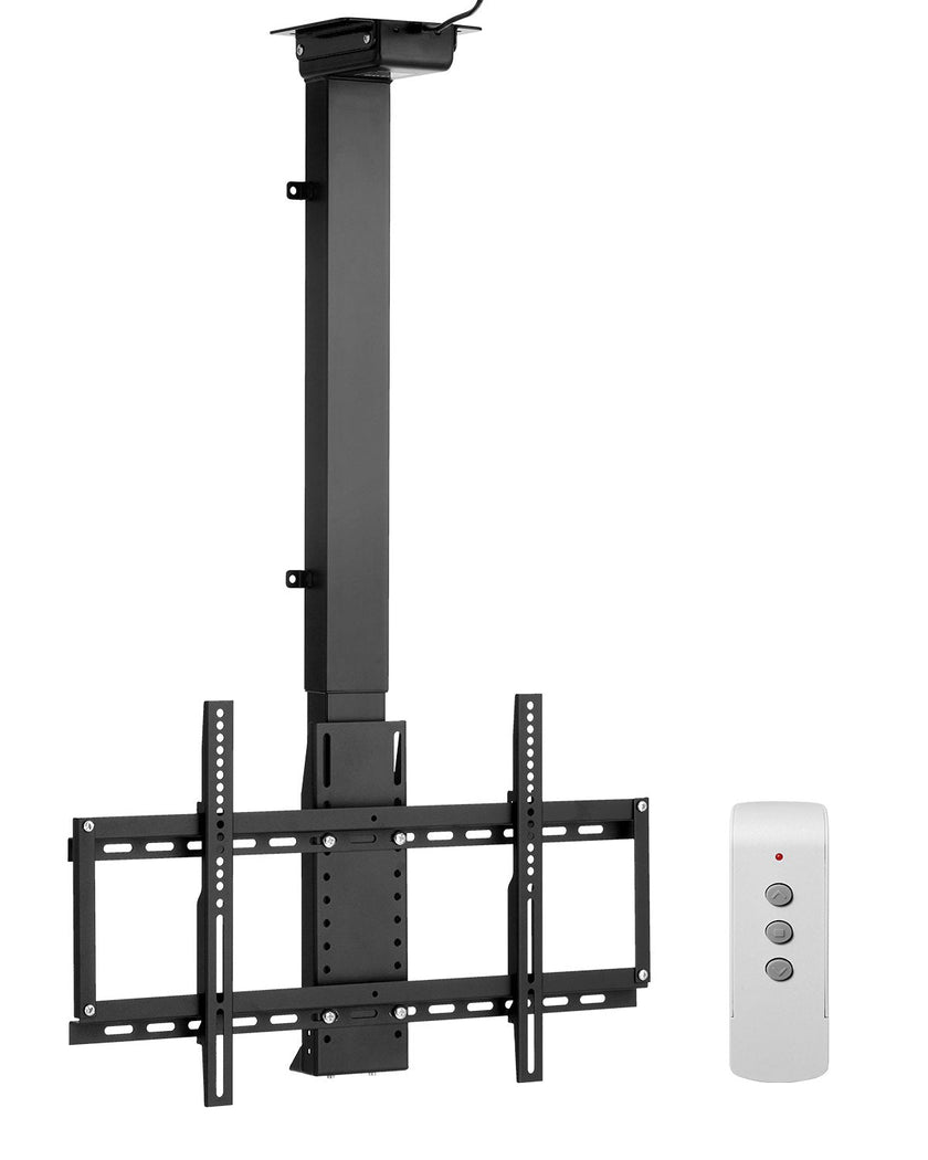 VEVOR Motorized Ceiling TV Mount 32-55 in Screen Electric Adjustable TV Mount