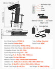 VEVOR Motorized Ceiling TV Mount Electric Flip Down TV Mount for 32-70 in Screen