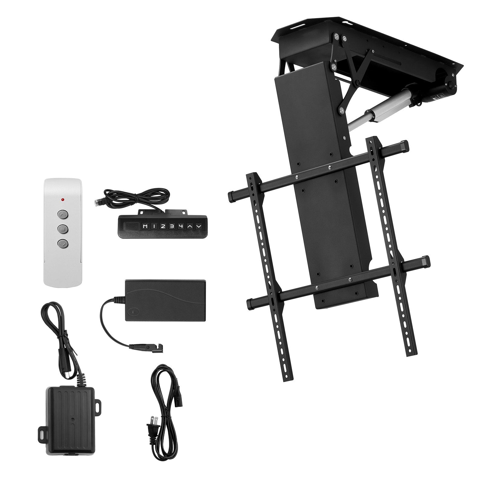 VEVOR Motorized Ceiling TV Mount Electric Flip Down TV Mount for 32-70 in Screen