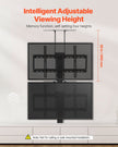 VEVOR Motorized TV Lift Stand Mount Bracket with Remote Control for 32-70 in TV