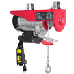 VEVOR Electric Hoist, 440lbs Lifting Capacity, 480W 110V Electric Steel Wire Winch with Wireless Remote Control, 40ft Single Cable Lifting Height & Pure Copper Motor, for Garage Warehouse Factory
