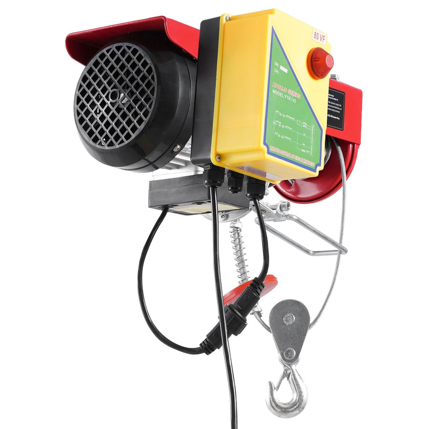 VEVOR Electric Hoist Crane Winch 1760 lbs with 328 ft Wireless Remote Control