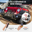VEVOR Electric Winch Truck 13,500 lb Steel Cable IP65 Waterproof Remote Control