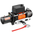 VEVOR Electric Winch Truck 13,500 lb Synthetic Rope Waterproof Remote Control