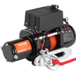 VEVOR Electric Winch for Truck 6000 lb Synthetic Rope Waterproof Remote Control