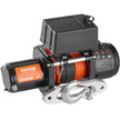 VEVOR Electric Winch for Truck 6000 lb Synthetic Rope Waterproof Remote Control