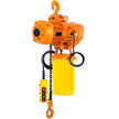 VEVOR 1 Ton Electric Chain Hoist, Single Phase 2200Lbs 10ft Lift Height with Electrical Hook, Mount Chain Hoist G80, Double Chain with Pendant Control 110V for Logistics, Factories and Agriculture