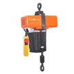VEVOR Electric Chain Hoist, 1100 lbs Load Capacity, 15 ft Lifting Height, 10 ft/min Speed, 120V, Single Phase Overhead Crane with G100 Chain, 10 ft Wired Remote Control for Garage, Shop, Hotel, Home