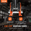 VEVOR Electric Hoist Manual Trolley, 2200 lbs/1 Ton Capacity for PA200 PA250 PA300 PA400 PA500, Push Beam Trolley with Dual Wheels, 2.68