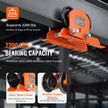 VEVOR Electric Hoist Manual Trolley, 2200 lbs/1 Ton Capacity for PA200 PA250 PA300 PA400 PA500, Push Beam Trolley with Dual Wheels, 2.68
