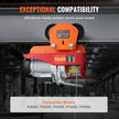 VEVOR Electric Hoist Manual Trolley, 2200 lbs/1 Ton Capacity for PA200 PA250 PA300 PA400 PA500, Push Beam Trolley with Dual Wheels, 2.68