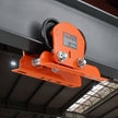 VEVOR Electric Hoist Manual Trolley, 2200 lbs/1 Ton Capacity for PA200 PA250 PA300 PA400 PA500, Push Beam Trolley with Dual Wheels, 2.68