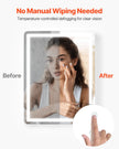 VEVOR LED Bathroom Mirror 3 Colors Anti-fog Wall Mounted Vanity Mirror 24