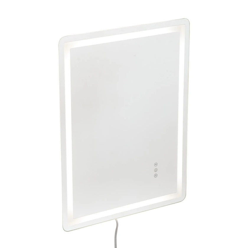 VEVOR LED Bathroom Mirror 3 Colors Anti-fog Wall Mounted Vanity Mirror 24