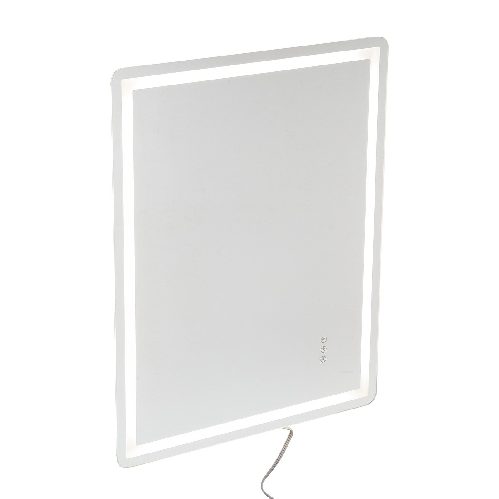 VEVOR LED Bathroom Mirror 3 Colors Anti-fog Wall Mounted Vanity Mirror 28