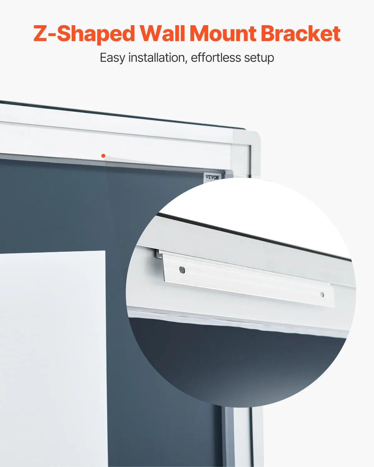 VEVOR LED Bathroom Mirror 3 Colors Anti-fog Wall Mounted Vanity Mirror 32