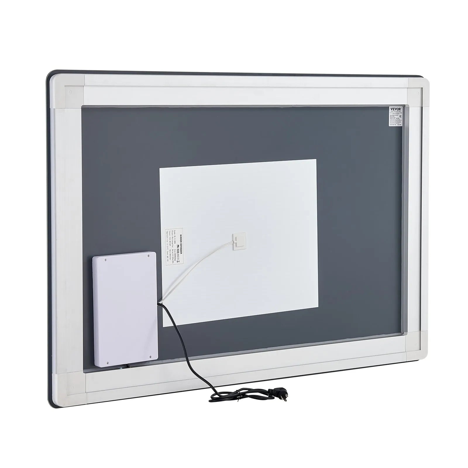 VEVOR LED Bathroom Mirror 3 Colors Anti-fog Wall Mounted Vanity Mirror 32