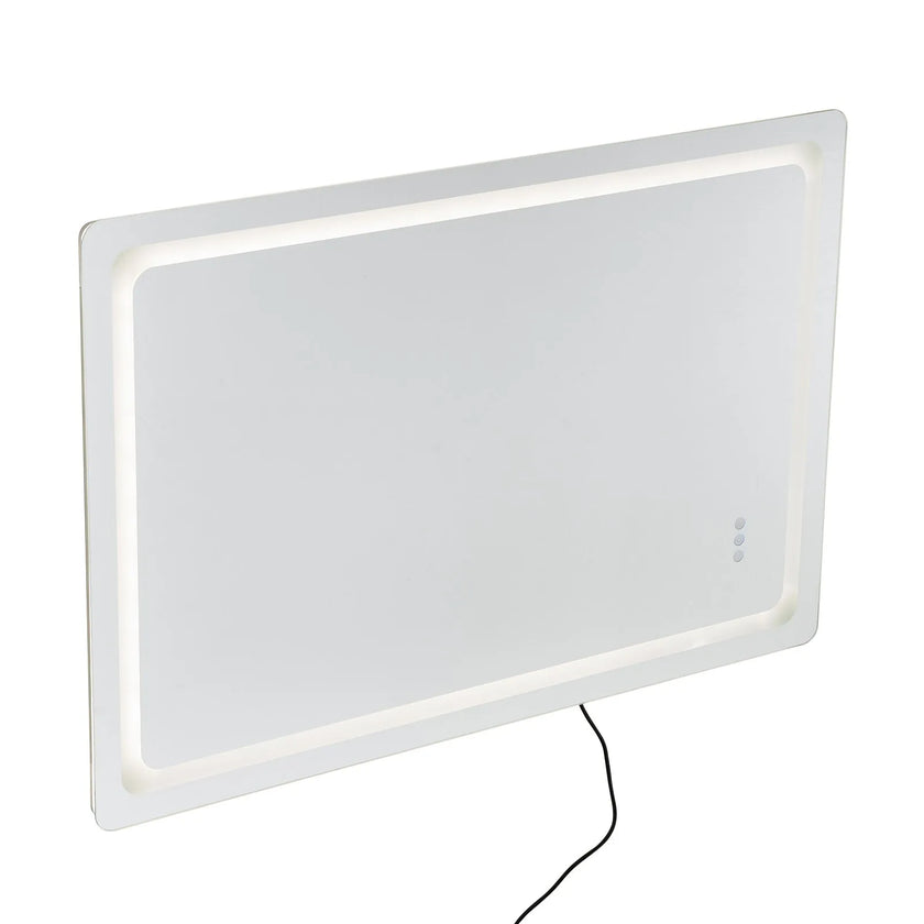 VEVOR LED Bathroom Mirror 3 Colors Anti-fog Wall Mounted Vanity Mirror 32