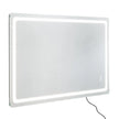 VEVOR LED Bathroom Mirror 3 Colors Anti-fog Wall Mounted Vanity Mirror 36