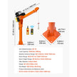 Electric Truck Crane 2200 lbs | Pickup Truck Bed Crane with Electric Hoist | 360° Rotating Telescopic Boom