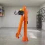 Electric Truck Crane 2200 lbs | Pickup Truck Bed Crane with Electric Hoist | 360° Rotating Telescopic Boom