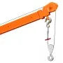 Electric Truck Crane 2200 lbs | Pickup Truck Bed Crane with Electric Hoist | 360° Rotating Telescopic Boom